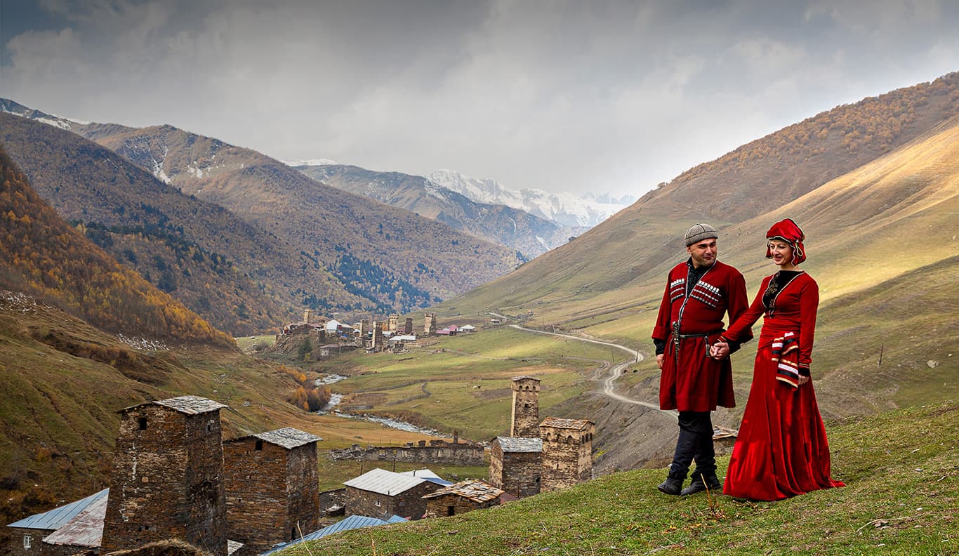Tour nach Aserbaidschan, Georgien und Armenien in 21 Tagen