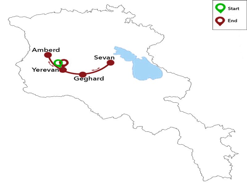 Trip map