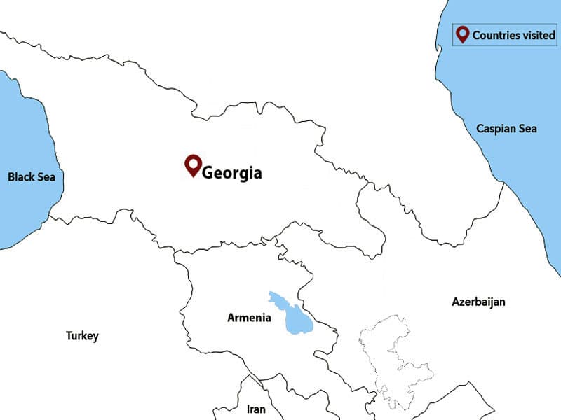 Trip map