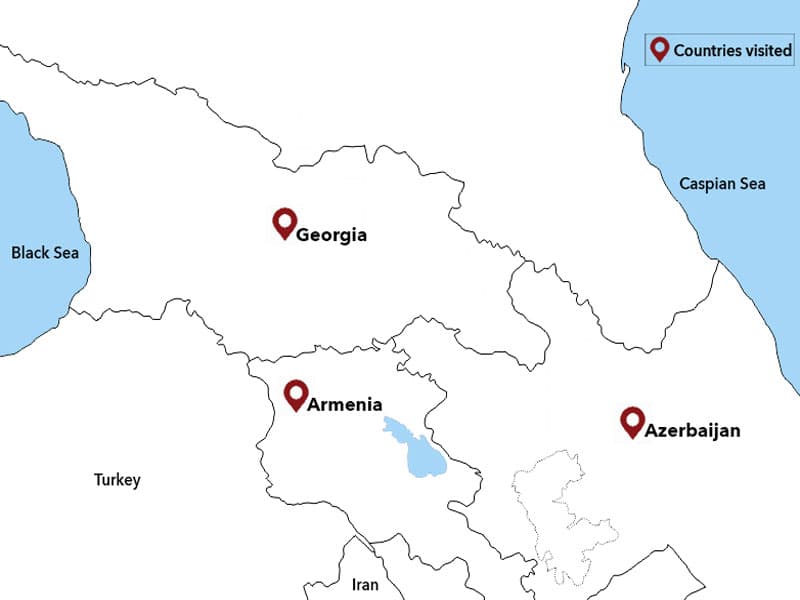 Trip map