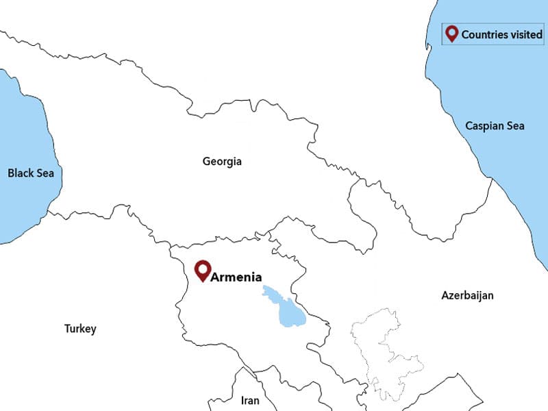 Trip map