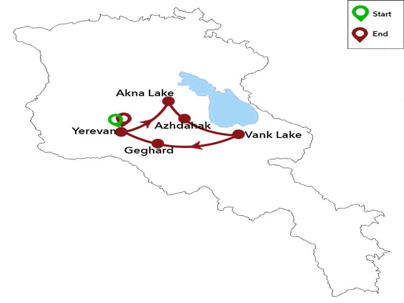 Trip map