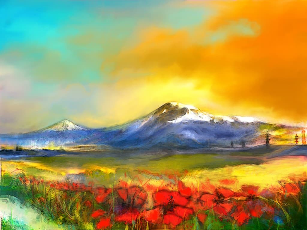 Die Geburt des Berg Ararat