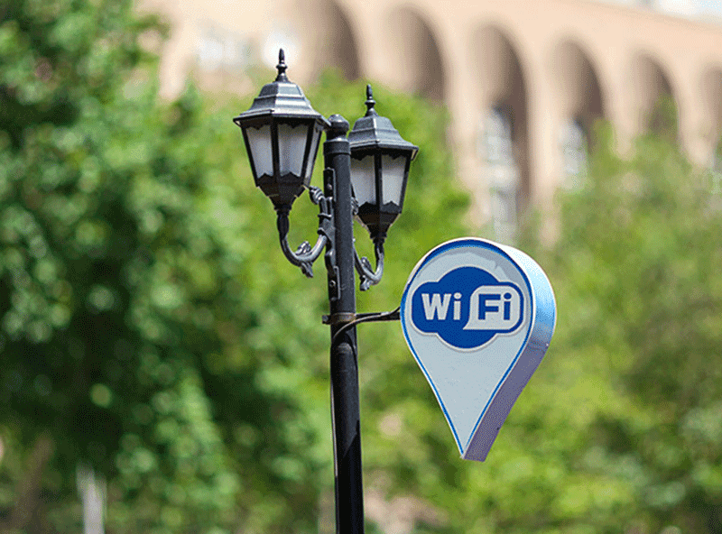 Wi-Fi gratuit à Erevan